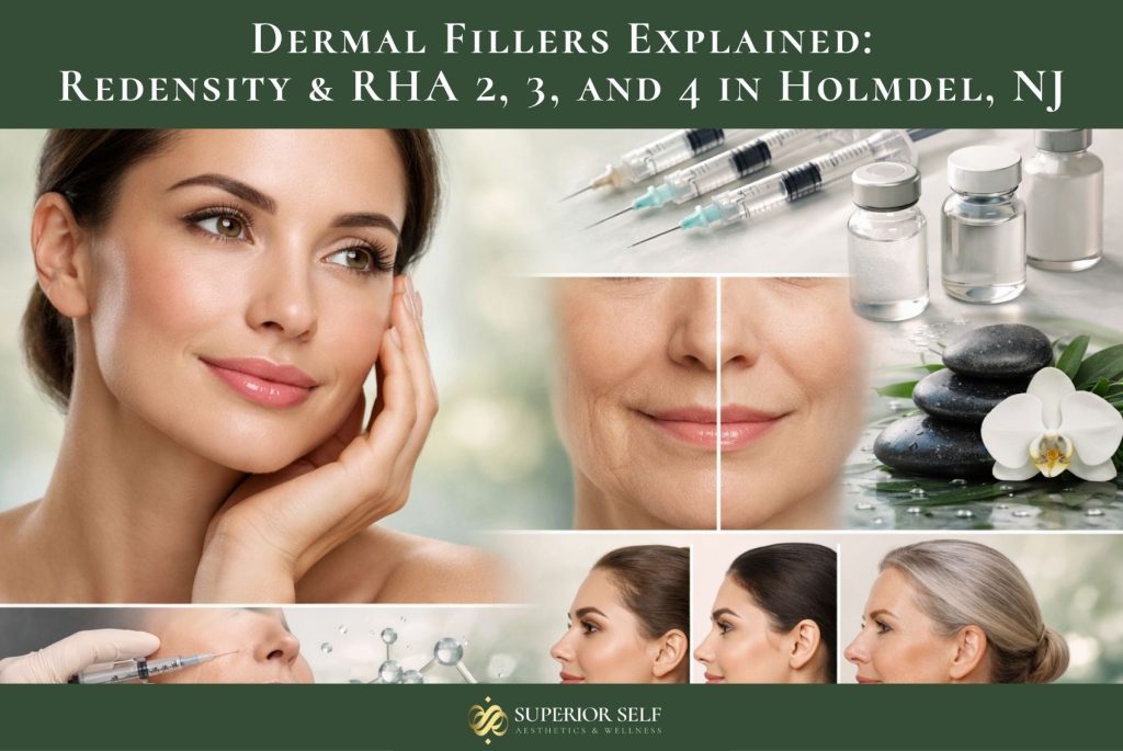 Dermal Fillers Explained Redensity & RHA 2, 3, and 4 in Holmdel, NJ